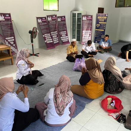Peresmian Gedung Posyandu Desa Gunung Ulin, Wujud Peningkatan Pelayanan Kesehatan Masyarakat